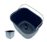 SVCEQZE Moule à pain - 19,7 x 14,7 x 16,5 cm - Accessoire pour machine à pain - Insert en métal - Pièce de rechange pour machine à pain