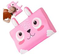 SVCEQZE Oreiller Enfant, 45x27x6cm Coussin Enfant, Coton Oreillers Bébé, Coussin pour Lit Ou Bébé Respirant, Tout-Petit avec Taie d'oreiller Oreillers, Coussins Ergonomique Motif Animaux