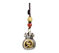 SVCEQZE Pendentif de sac de richesse, pendentif de sac porte-bonheur rotatif,Dieu de la richesse Sac Porte-clés - Pendentif de voiture de prospérité quotidienne, porte-clés pendentif à breloque pour