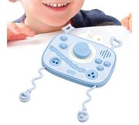 SVCEQZE Planche sensorielle en Silicone | Puzzle interactif en Silicone | Tableau d'apprentissage | pour Les garçons et Les Filles de 1 à 3 Ans, Concentration, Humeur, Anniversaire, Voyage, Avion,