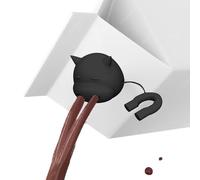 SVCEQZE Protège-Bouteilles en Silicone,Distributeur Étanche En Forme De Vache,Protège-Brique de Lait - Pour Voiture, Voyage, Camping, Randonnée, Pique-Nique, Bébé, Maison, Vacances, Cuisine, Fêtes