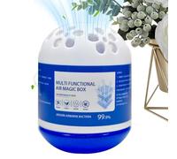 SVCEQZE Purificateur d'Air Compact - Boîte Purificatrice De Poussière Et Rafraîchisseur,Boîte Éliminatrice D'odeurs | pour Chambre Séjour Cuisine Bureau Domicile Appartement