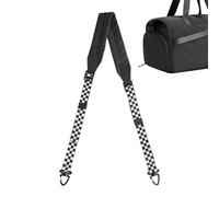 SVCEQZE Sangle d'Épaule pour Sac - Sangle Réglable de Remplacement pour Sac,Courroie Confortable avec Crochet Métallique pour Valise Voyage Plage Déménagement Randonnée Bureau Appareil Photo