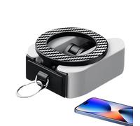 SVCEQZE Support Magnétique pour Téléphone - Support Mobile Double Face Aimanté, Pliant et Orientable pour Streaming Navigation Conduite,pour Navigation Appel Vidéo Diffusion en Direct