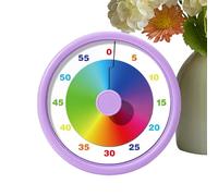 SVCEQZE Visual Timer pour Les Enfant, 10.3 X 4.5cm ABS Kid Timer Visual Countdown, Minuteur Visuel Enfant, Outil De Gestion du Temps Silencieux, Outil De Gestion du Temps pour Salle De Classe