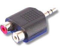 SVD Pro Jack 3,5 stéréo mâle / 2 RCA femelle - Adaptateurs audio