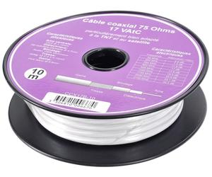 SVD Pro Câble d'antenne coaxial 75 Ohms, type 17 Vatc - Câbles d'antenne