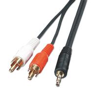 SVD Pro Mini-Jack 3,5 mm vers 2 RCA mâles (1,2 m) - Câbles jack/mini-jack