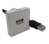 SVD Pro Plastron USB femelle - Prises murales