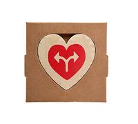 SVE Stoneheart Coeur de Pierre, Fantaisie, marbre 10x10x2 cm Two Ways