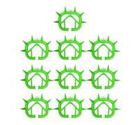 Svecteur de veau avec nez de vache, outil d'élevage d'animaux avec anneau de nez de veau - Anneau de nez anti-succion pour bétail de 10 pièces,Sevrage pour, riferimento alla descrizione