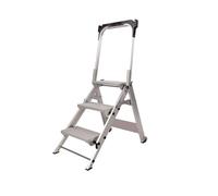 Svelt record 3 marches - Tabouret professionnelle industrielle double pliable à un tronc de montée