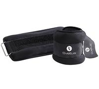 Sveltus Bracelet lesté 2 kg x2 Poignets et chevilles Noir fixation aisée