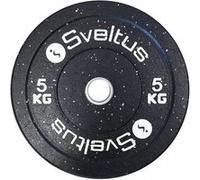 Sveltus Caoutchouc d'haltère olympique 5 kg Zwart G