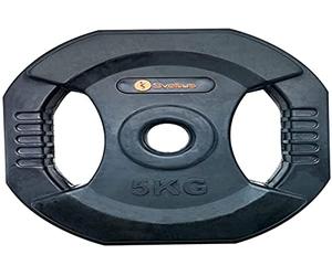 Sveltus Disque Pump poignées-5 kg Mixte Adulte, Noir, Taille Unique