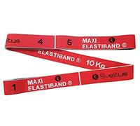 Sveltus Bande élastique Maxi Elastiband – Rouge – 10 kg – Mixte adulte