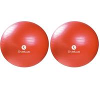 Sveltus Mixte Rouge Ø65 Cm Gymball, Rouge, 65 cm EU (Lot de 2)