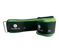 Sveltus Bracelets lestés 0942 – 1 kg de lycra (paire 1 kg x 2) – Vert