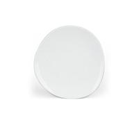 Sven Blanc - Assiette dessert 22.5 cm (lot de 6) Médard de Noblat