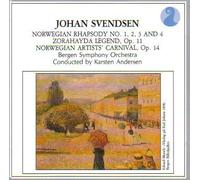 Svendsen: Norwegian Artists' Carnival Op14; Zorahayda Legend Op11; Norwegian Rhapsody No. 1,2,3 & 4 by Svendsen, Bergen, Andersen, Karsten (1995-12-12)