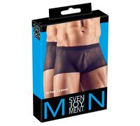 Svenjoyment - 2 paires de boxers noirs semi-transparents pour homme SL