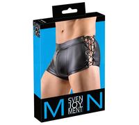 Svenjoyment - boxer mat noir avec laçage latéral - M