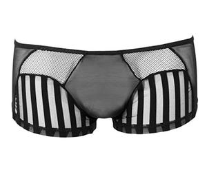Svenjoyment Boxer Moulant pour Homme, Noir, Taille M Noir Medium