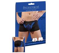 Svenjoyment Boxer pour Homme avec Effet Push Up Noir/Bleu Royal Taille M