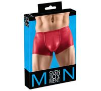 Svenjoyment - boxer push-up homme effet brillant - rouge - 2XL