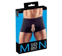 Svenjoyment - Boxer sexy avec trous pour pénis et testicules Noir M