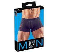 Svenjoyment Boxer Transparent Effet d'Optique pour Homme, Noir, Taille M Noir Medium