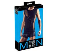 Svenjoyment - haut homme lacé - noir - XL