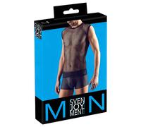 Svenjoyment - haut résille homme - noir