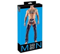 Svenjoyment Lingerie homme Chaps et string noir XXL