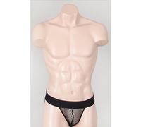 Svenjoyment Jock Strap en Résille Noir Taille M