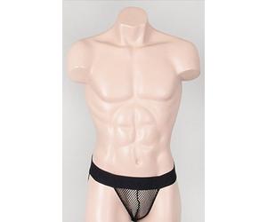 Svenjoyment Jock Strap en Résille Noir Taille XXL