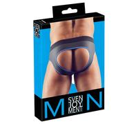 Svenjoyment - Jockstrap ouvert (noir-bleu)