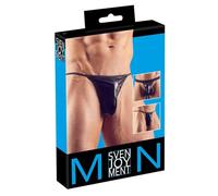 Svenjoyment - Ensemble de tanga pour homme - 3 pièces - Noir - S-L