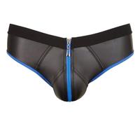 Svenjoyment Slip Jock String pour Homme Noir/Bleu Taille S