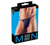 Svenjoyment - String sexy noir pour homme, taille XL