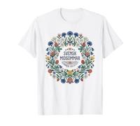 Svensk Midsommar Couronne suédoise Motif Solstice d'été T-Shirt