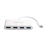 Sveon SCT502 hub & concentrateur USB 3.0 (3.1 Gen 1) Type-C 5000 Mbit/s Blanc - Hubs & concentrateurs (USB 3.0 (3.1 Gen 1) Type-C, HDMI,USB 3.0 (3.1 Gen 1) Type-A, 5000 Mbit/s, Blanc, 0,18 m, Chine)