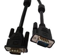 SVGA PC Moniteur câble 15 Broches Mâle vers Mâle VGA Cordon 1 m Noir [1 mètre/1m]