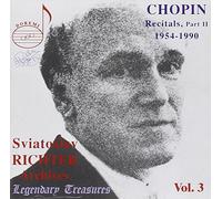Sviatoslav Richter Archives /Vol.3 : Chopin recitals 1954-1990