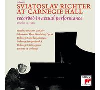 Sviatoslav Richter at Carnegie Hall October 25, 1960