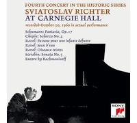 Sviatoslav Richter at Carnegie Hall October 30, 1960