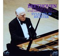 SVIATOSLAV RICHTER: BEETHOVEN SIX VARIATIONS OP. 34, 76 & 15 VARIATIONS WITH FUGUE IN E FLAT MAJOR OP.35 (JVC RECORDING JAPAN)