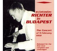 Sviatoslav Richter En Concert : Académie Musicale De Budapest 9 Février 1958