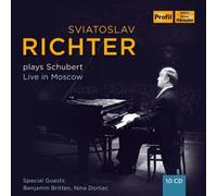 Sviatoslav Richter joue Schubert Live à Moscou Coffret CD