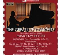 Sviatoslav Richter, Piano : the Great Live Concertos